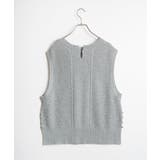 ウール混ケーブル2WAYベスト | Lbc with Life | 詳細画像36