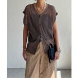 コーヒー | 透かし編み2WAYベスト | Lbc with Life