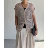 透かし編み2WAYベスト | Lbc with Life | 詳細画像16 