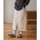 コーデュロイベイカーIラインスカート | Lbc with Life | 詳細画像1