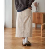 コーデュロイベイカーIラインスカート | Lbc with Life | 詳細画像3