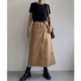 コットンツイルワークベルトスカート | Lbc with Life | 詳細画像18 