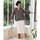 ジャージメルトンIラインスカート | Lbc with Life | 詳細画像9