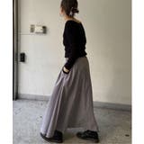 ピーチツイルベルトタックスカート | Lbc with Life | 詳細画像2