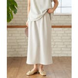 ラメ裏毛Iラインスカート | Lbc with Life | 詳細画像1 