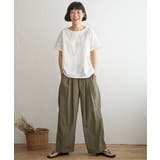 ナイロンギャザーワイドパンツ | Lbc with Life | 詳細画像5