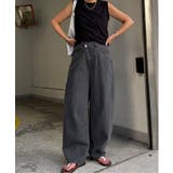 アシメボタンカーブデニムパンツ | Lbc with Life | 詳細画像13