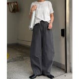 アシメボタンカーブデニムパンツ | Lbc with Life | 詳細画像17