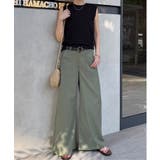 リネン混ベイカーワイドパンツ | Lbc with Life | 詳細画像12