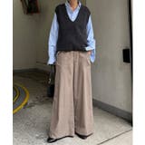 リネン混ベイカーワイドパンツ | Lbc with Life | 詳細画像2