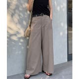 リネン混ベイカーワイドパンツ | Lbc with Life | 詳細画像3