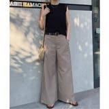 リネン混ベイカーワイドパンツ | Lbc with Life | 詳細画像4