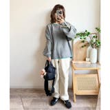 【インフルエンサー着用】コーデュロイベイカーゆるテーパードパンツ | Lbc with Life | 詳細画像19 