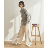 【インフルエンサー着用】裏起毛センタータックイージーパンツ | Lbc with Life | 詳細画像12 