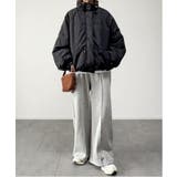 グレー | 【インフルエンサー着用】裏起毛センタータックイージーパンツ | Lbc with Life