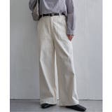 オフホワイト | コットンベイカーワイドパンツ | Lbc with Life