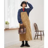 ベージュ | コットンツイルワークジャンスカ | Lbc with Life