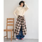 コットンチェック3WAYワンピース | Lbc with Life | 詳細画像25