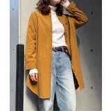 キャメル | エクリュ ミニポケ刺繍シャツワンピース | Lbc with Life