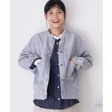 ダークグレー | 【セットアップ着用可能】LBCデニムノーカラージャケット | Lbc with Life