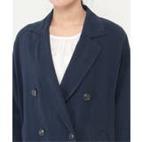 【セットアップ対応】レーヨン麻ダブルジャケットコート | Lbc with Life | 詳細画像17 