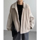 ファーボア切り替えコクーンブルゾン | Lbc with Life | 詳細画像10 