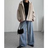 ファーボア切り替えコクーンブルゾン | Lbc with Life | 詳細画像11 