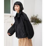 ファーボア切り替えコクーンブルゾン | Lbc with Life | 詳細画像24 