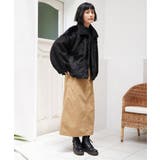 ファーボア切り替えコクーンブルゾン | Lbc with Life | 詳細画像26 