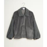 ファーボア切り替えコクーンブルゾン | Lbc with Life | 詳細画像29 