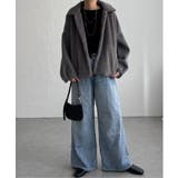 ファーボア切り替えコクーンブルゾン | Lbc with Life | 詳細画像2 