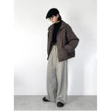 スタンドネックワッシャーナカワタブルゾン | Lbc with Life | 詳細画像2 