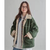 ボアコーデュロイリバーシブル襟付きジャケット | Lbc with Life | 詳細画像17