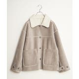 ボアコーデュロイリバーシブル襟付きジャケット | Lbc with Life | 詳細画像28