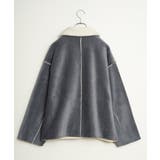 ボアコーデュロイリバーシブル襟付きジャケット | Lbc with Life | 詳細画像31