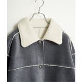 ボアコーデュロイリバーシブル襟付きジャケット | Lbc with Life | 詳細画像32