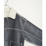 ボアコーデュロイリバーシブル襟付きジャケット | Lbc with Life | 詳細画像33