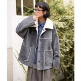 ボアコーデュロイリバーシブル襟付きジャケット | Lbc with Life | 詳細画像2