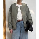 ナイロンシャーリングブルゾン | Lbc with Life | 詳細画像6 