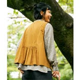 エクリュ パッカリング深Vベスト | Lbc with Life | 詳細画像8