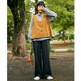 エクリュ パッカリング深Vベスト | Lbc with Life | 詳細画像10