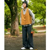 エクリュ パッカリング深Vベスト | Lbc with Life | 詳細画像11