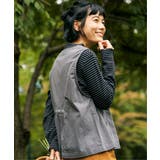 エクリュ パッカリング深Vベスト | Lbc with Life | 詳細画像20