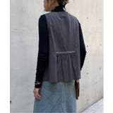 エクリュ パッカリング深Vベスト | Lbc with Life | 詳細画像25