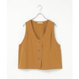 エクリュ パッカリング深Vベスト | Lbc with Life | 詳細画像31