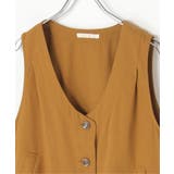 エクリュ パッカリング深Vベスト | Lbc with Life | 詳細画像33