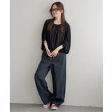 リボンシャーリングギャザープルオーバー | Lbc with Life | 詳細画像9 