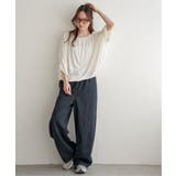 リボンシャーリングギャザープルオーバー | Lbc with Life | 詳細画像6 