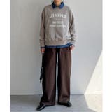 【インフルエンサー着用】チェーンステッチ刺繍ロゴ裏毛プルオーバー | Lbc with Life | 詳細画像27