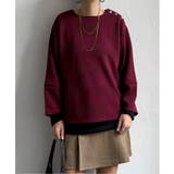 幾何学ジャカード袖パフプルオーバー | Lbc with Life | 詳細画像8